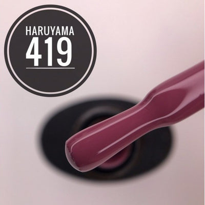 Haruyama red gel nail polish for manicures and pedicures