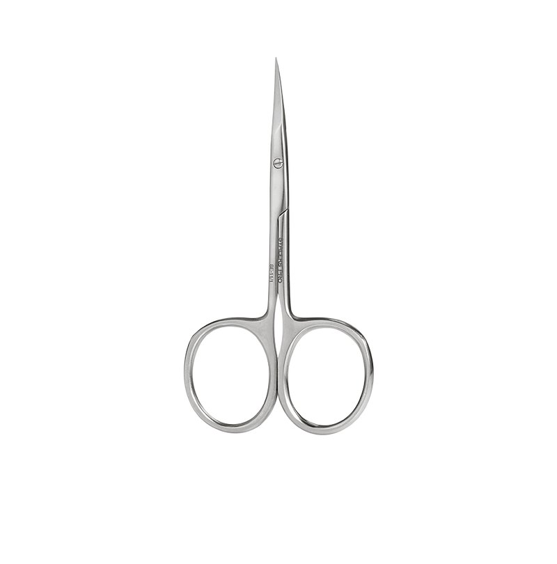 STALEKS PRO Left handed cuticle scissors for a manicure or pedicure
