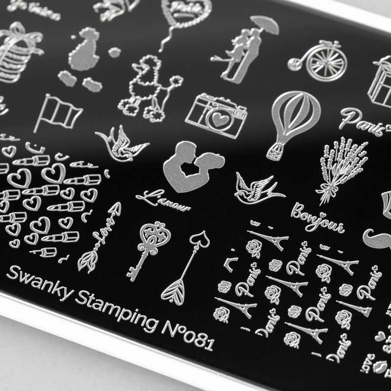 Swanky Stamping plates for nail art