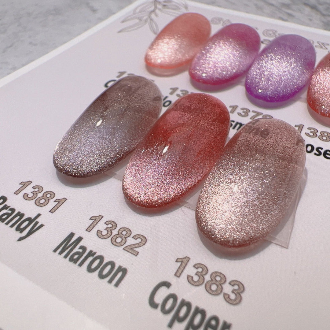 Lot De 10 Vernis Gels Magnétiques JEL And GEL – Ice Star – 9ml – K-Beauty
