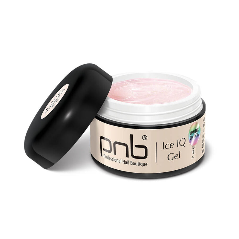  Ice IQ Gel, Sparkling Rose PNB, 15 ml gel nail polish
