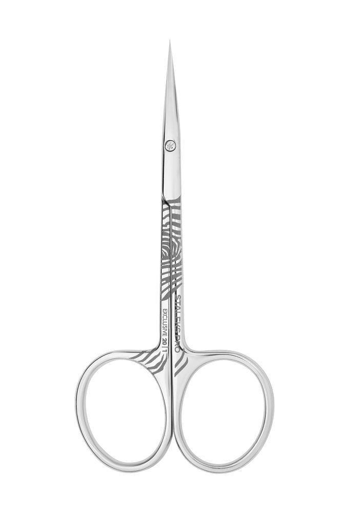 STALEKS PRO Exclusive 20 cuticle scissors, cuticle cutter for manicures and pedicures